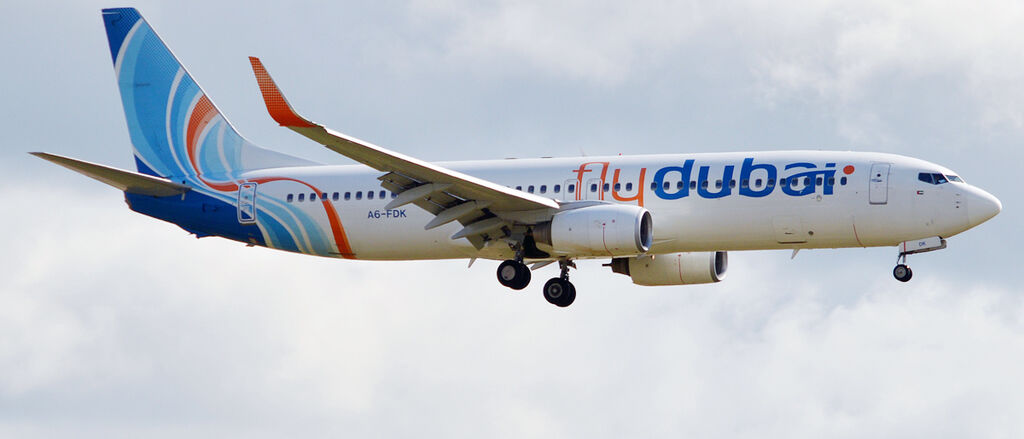 Fly Dubai A6 FDK Boeing 737 8 KN 20679772543