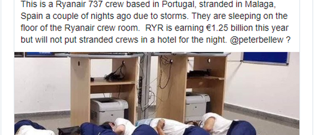 Ryanair crew