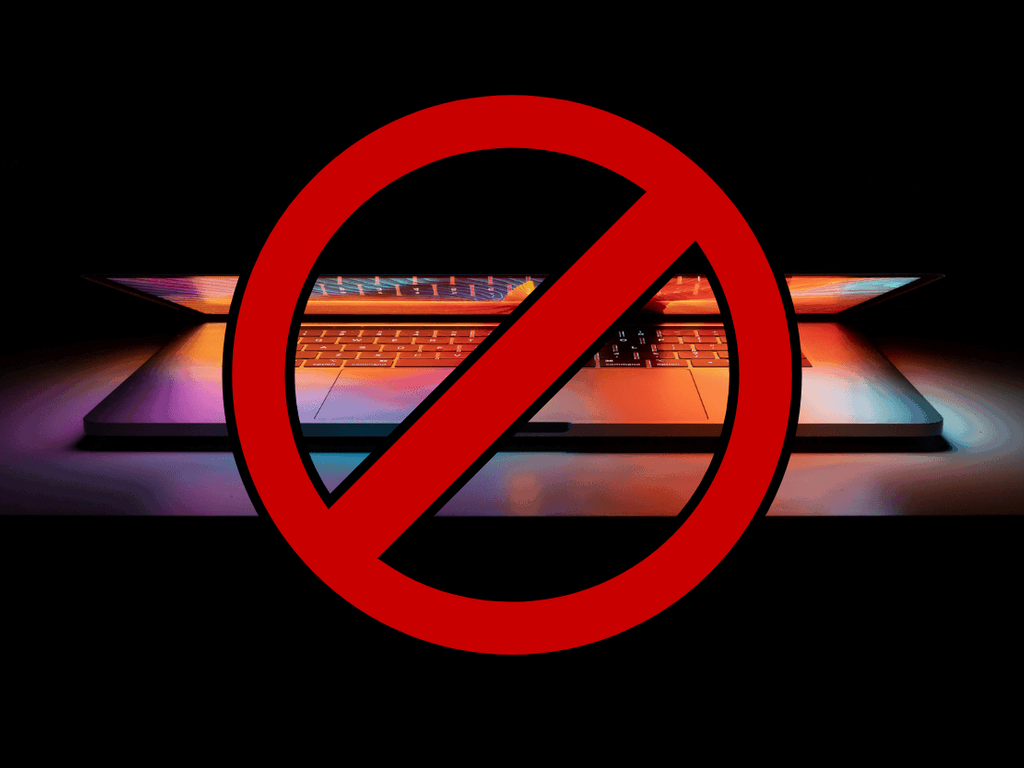 Prohibited macbook